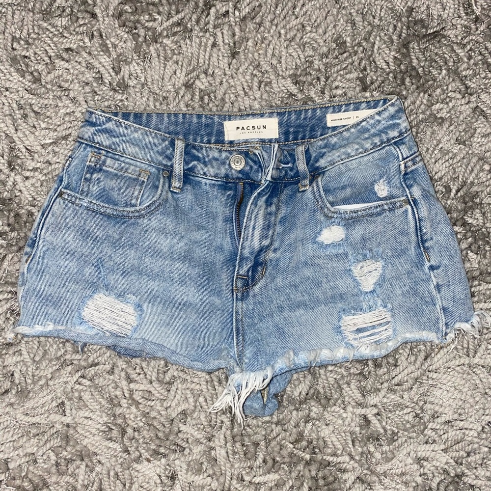 pacsun high waisted shorts